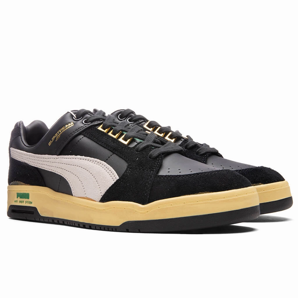 Slipstream Lo "The Never Worn" - Black Puma Suede Street Sneakers