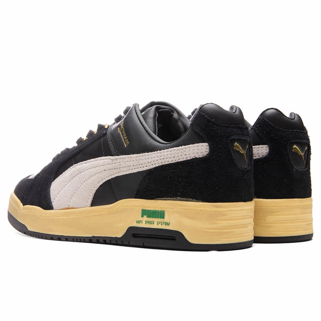 Slipstream Lo "The Never Worn" - Black Puma Suede Street Sneakers