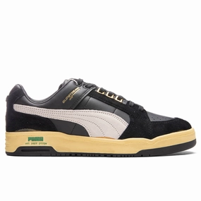 Slipstream Lo "The Never Worn" - Black Puma shoes with suede and modern shape