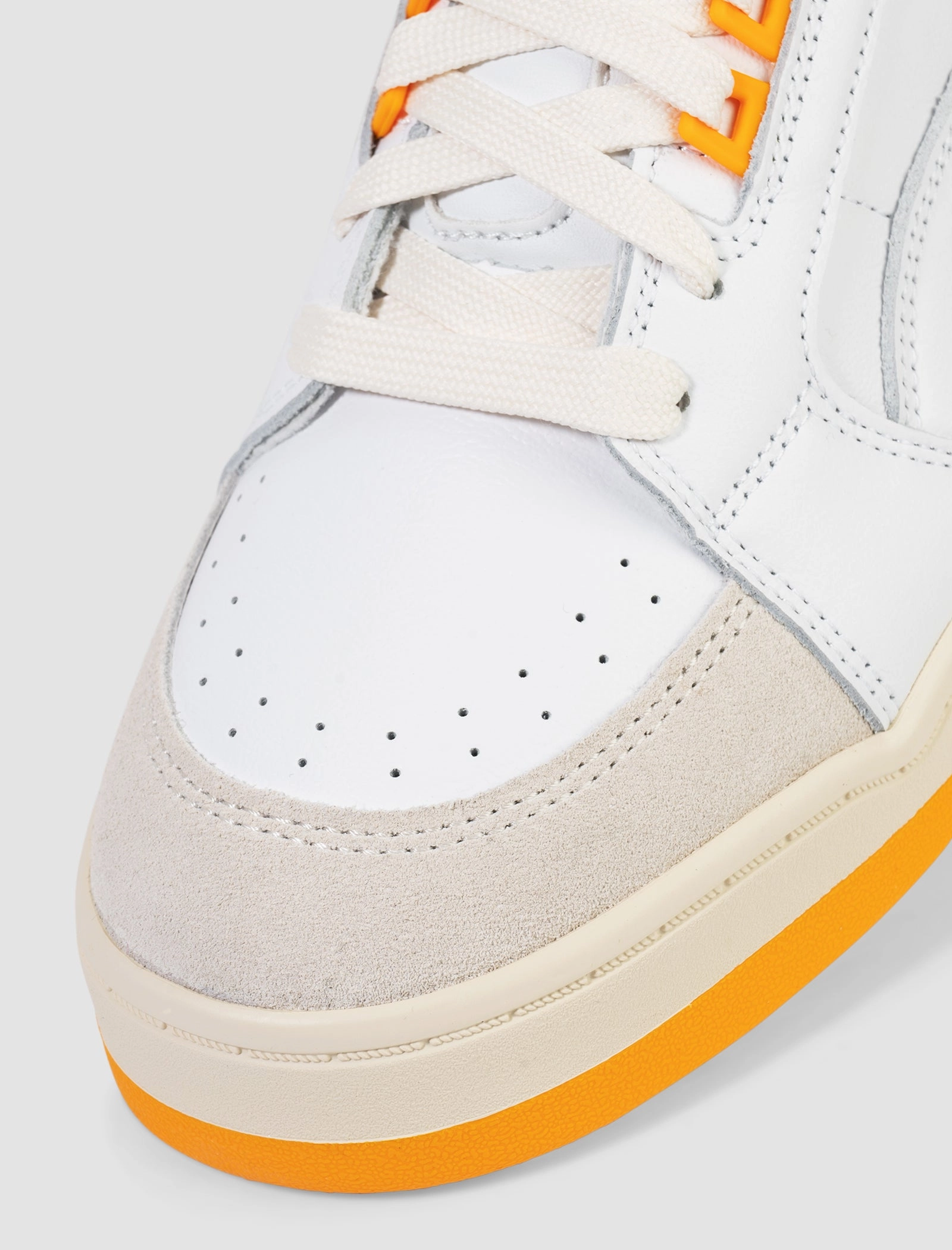 SLIPSTREAM LO RETRO "WHITE/ZINNIA" Breathable Daily Trainers