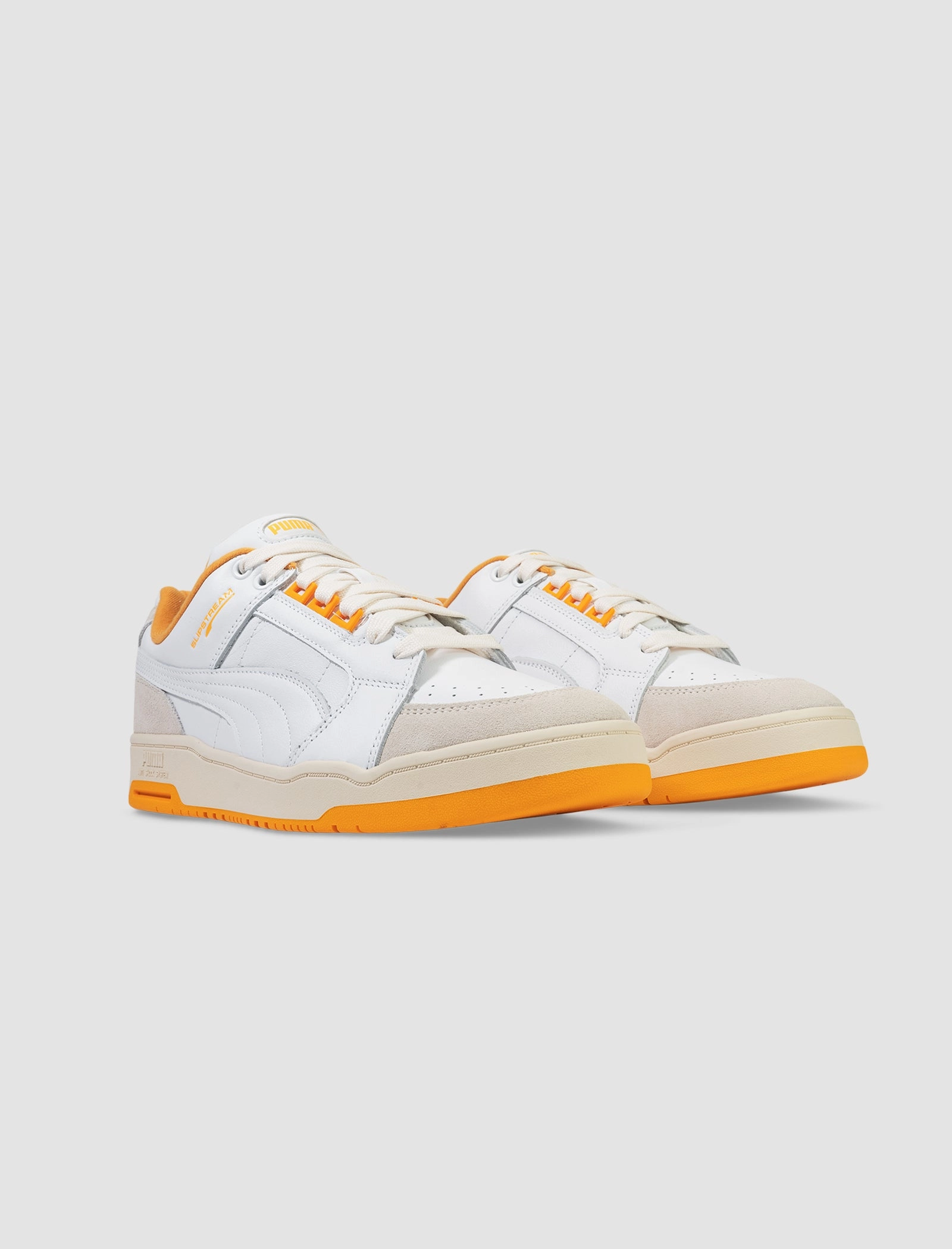 SLIPSTREAM LO RETRO "WHITE/ZINNIA" Breathable Daily Trainers