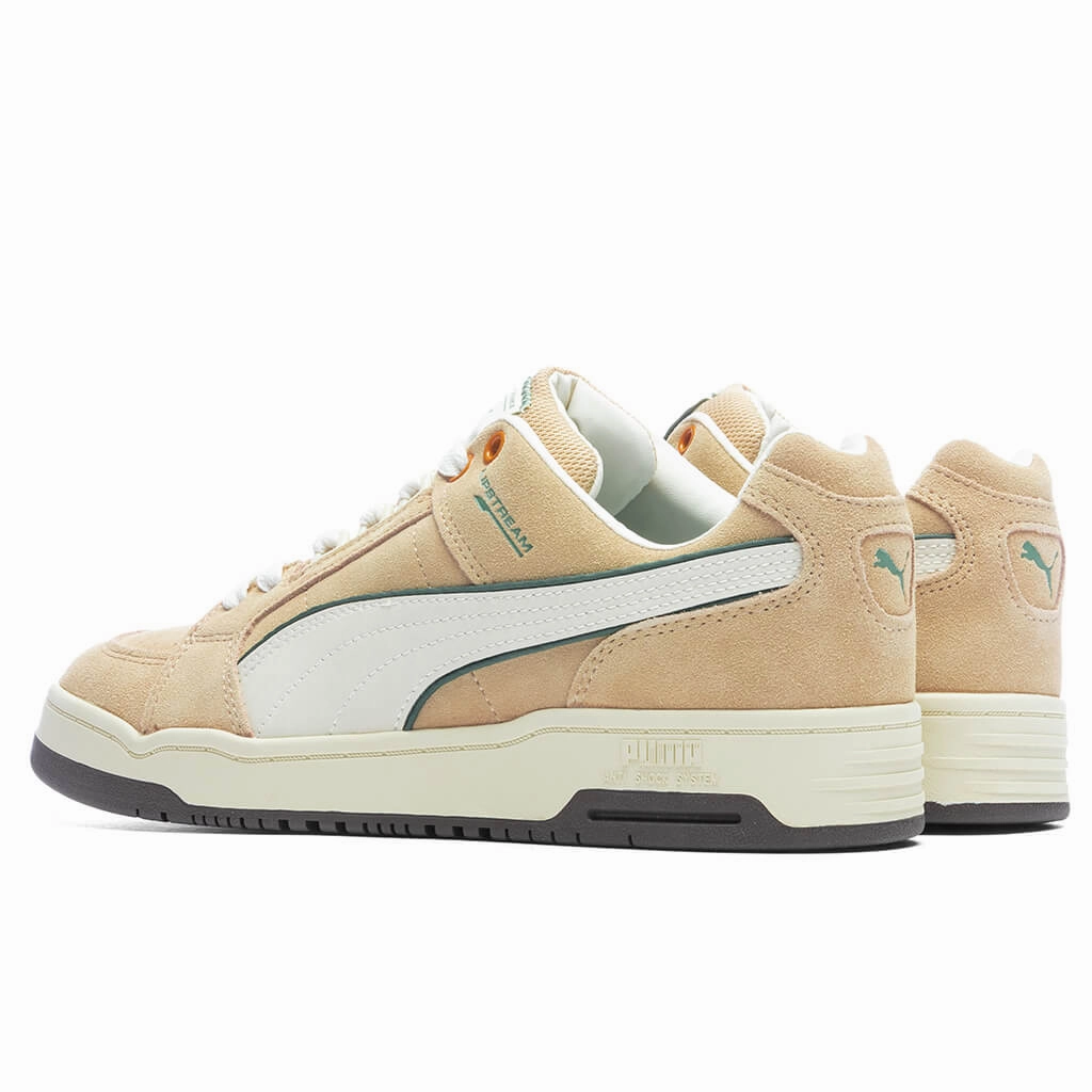 Slipstream Low - Khaki Puma Suede Street Sneakers