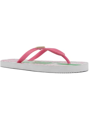 Solo Womens Rubber Flip-Flops