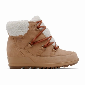 SOREL EVIE COZY LACE BOOTIE - FINAL SALE! Sorel waterproof boots for cold weather