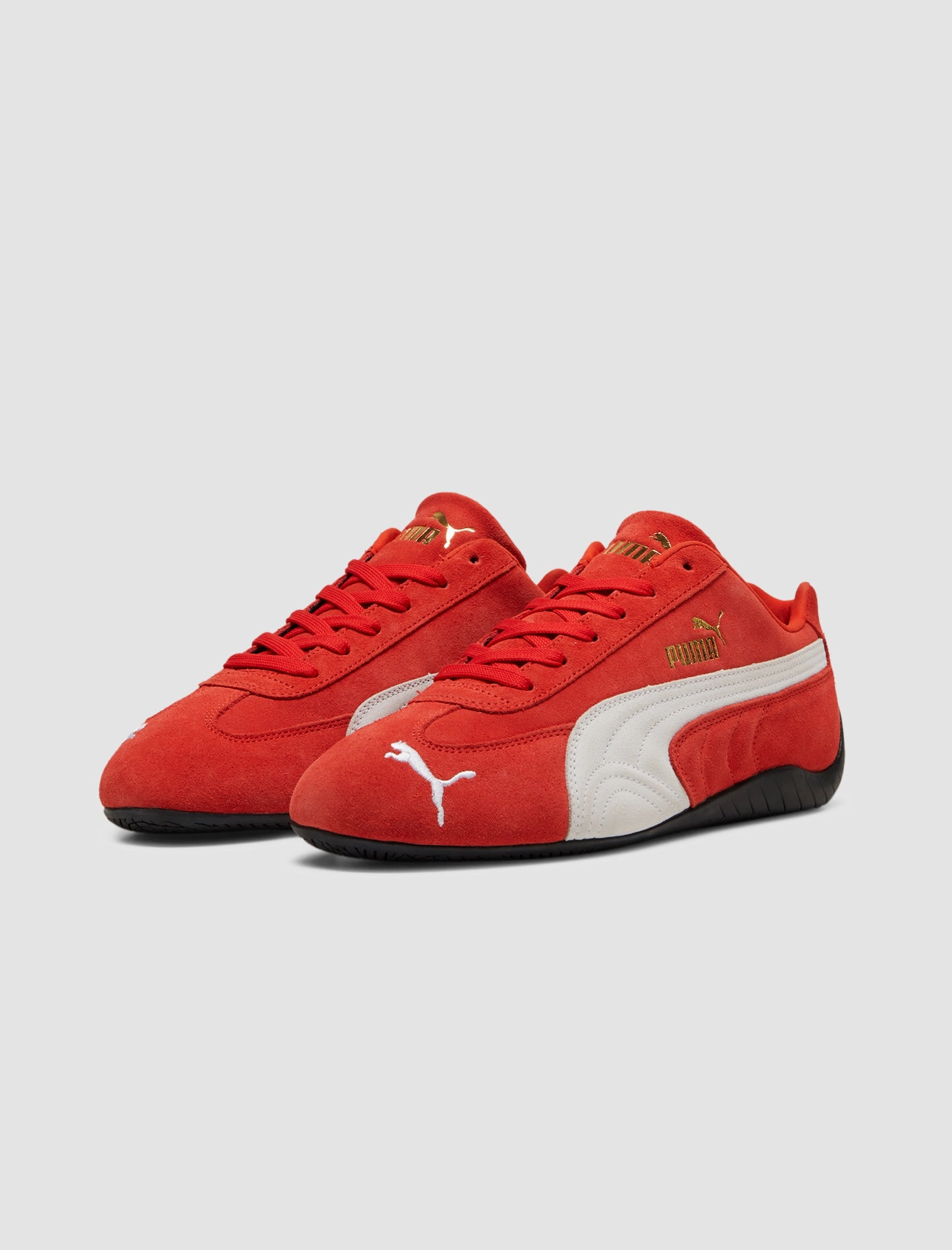 SPEEDCAT OG "FOR ALL TIME RED/PUMA WHITE" Breathable Daily Trainers