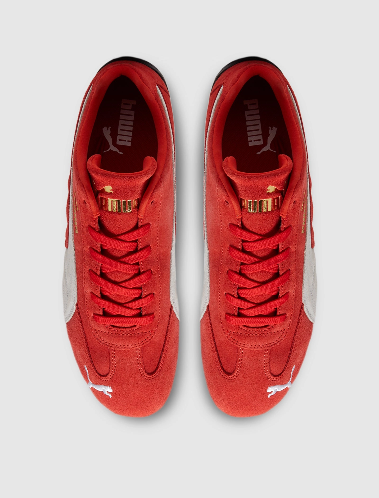 SPEEDCAT OG "FOR ALL TIME RED/PUMA WHITE" Breathable Daily Trainers
