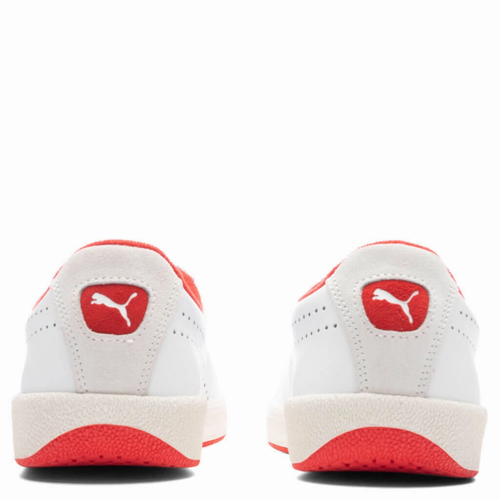 Star Strawberries & Cream - White/Red Puma Everyday Style Shoes
