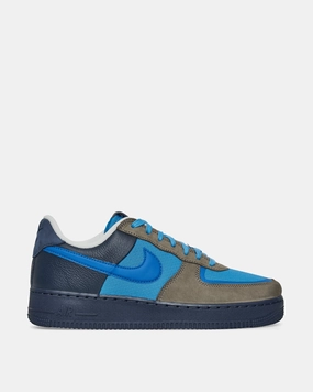 Stash Air Force 1 Low Sneakers Soft Grey / Harbor Blue Nike breathable sports sneakers for comfort