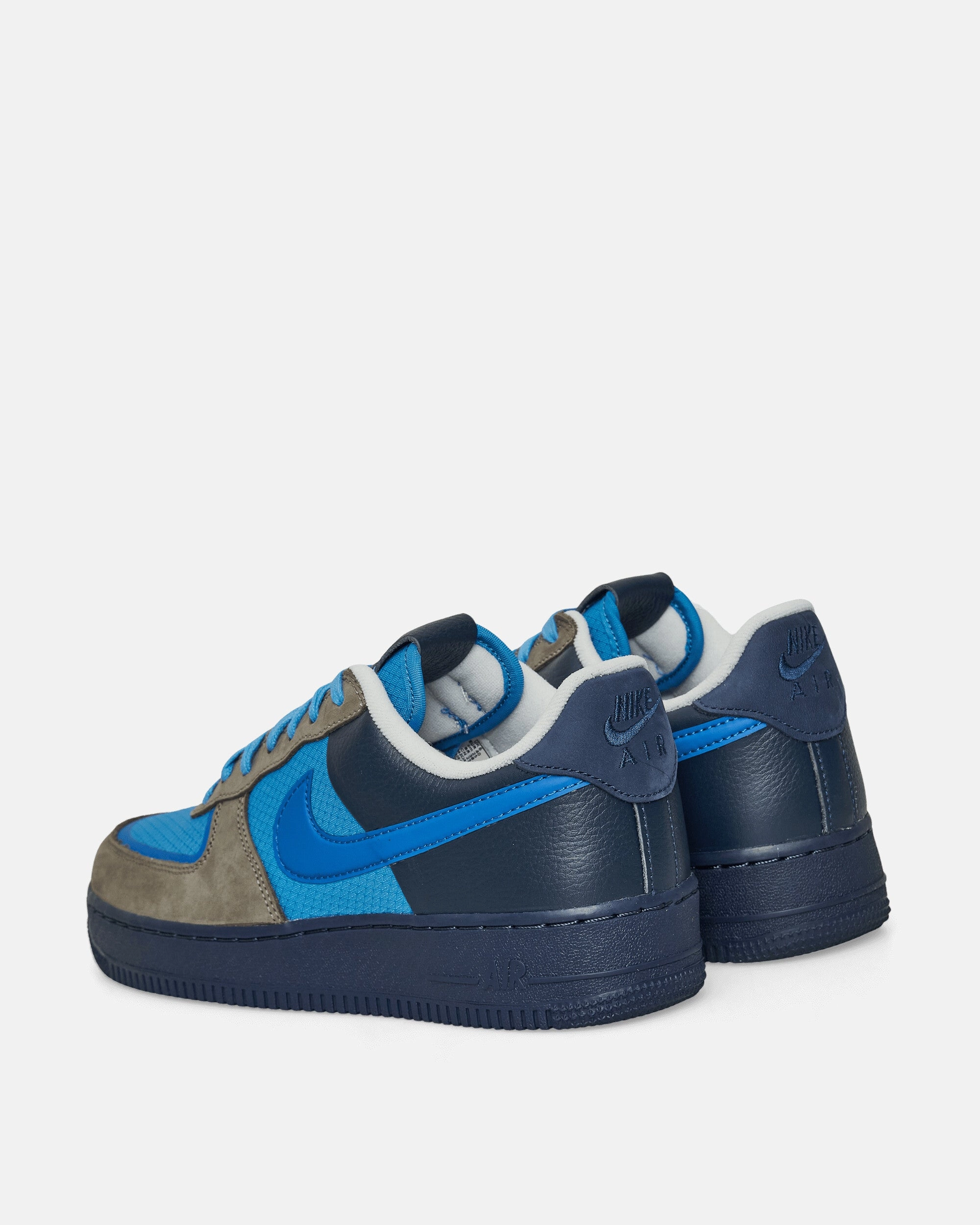 Stash Air Force 1 Low Sneakers Soft Grey / Harbor Blue Flexible Shoes