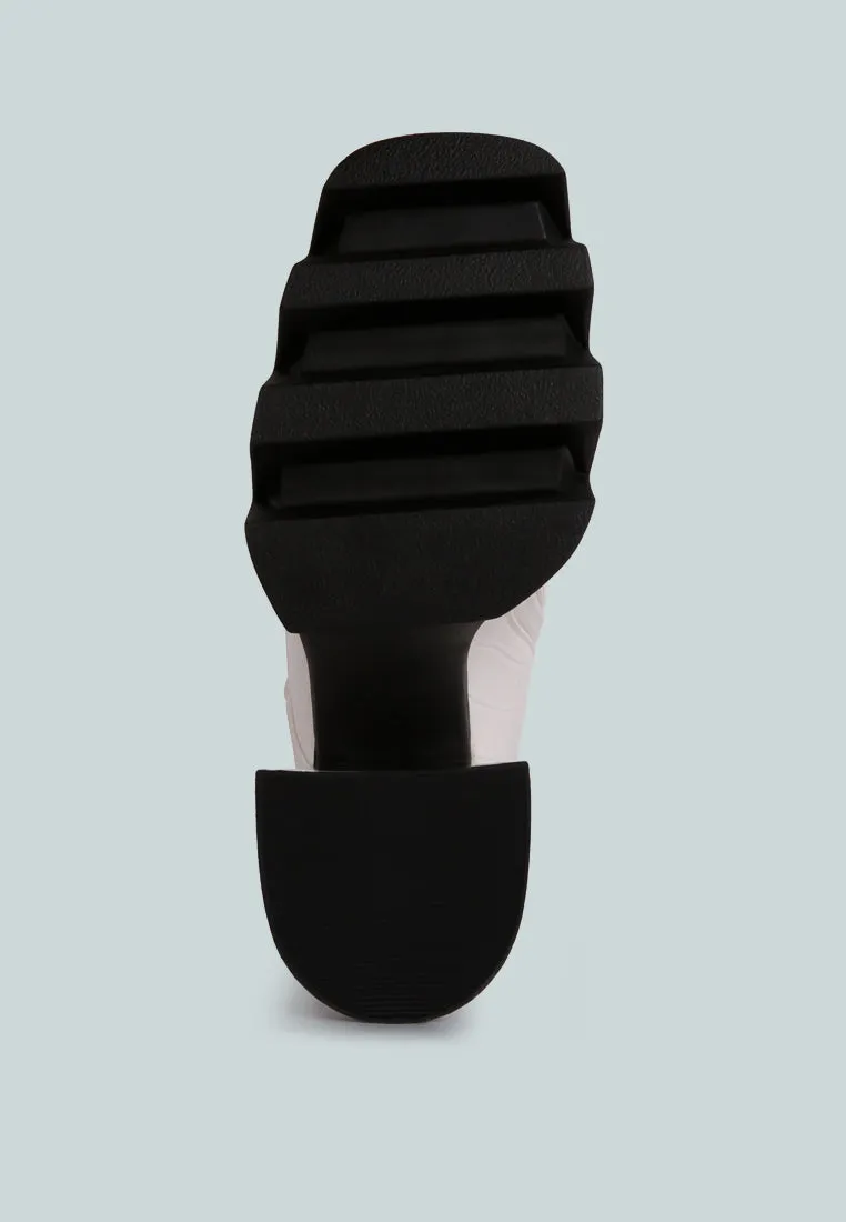 stomper trucker block boots