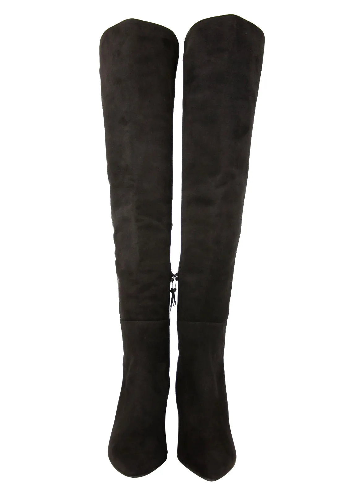 Stuart Weitzman Women's Allwayhunk  Cola Suede Over-The-Knee Boot