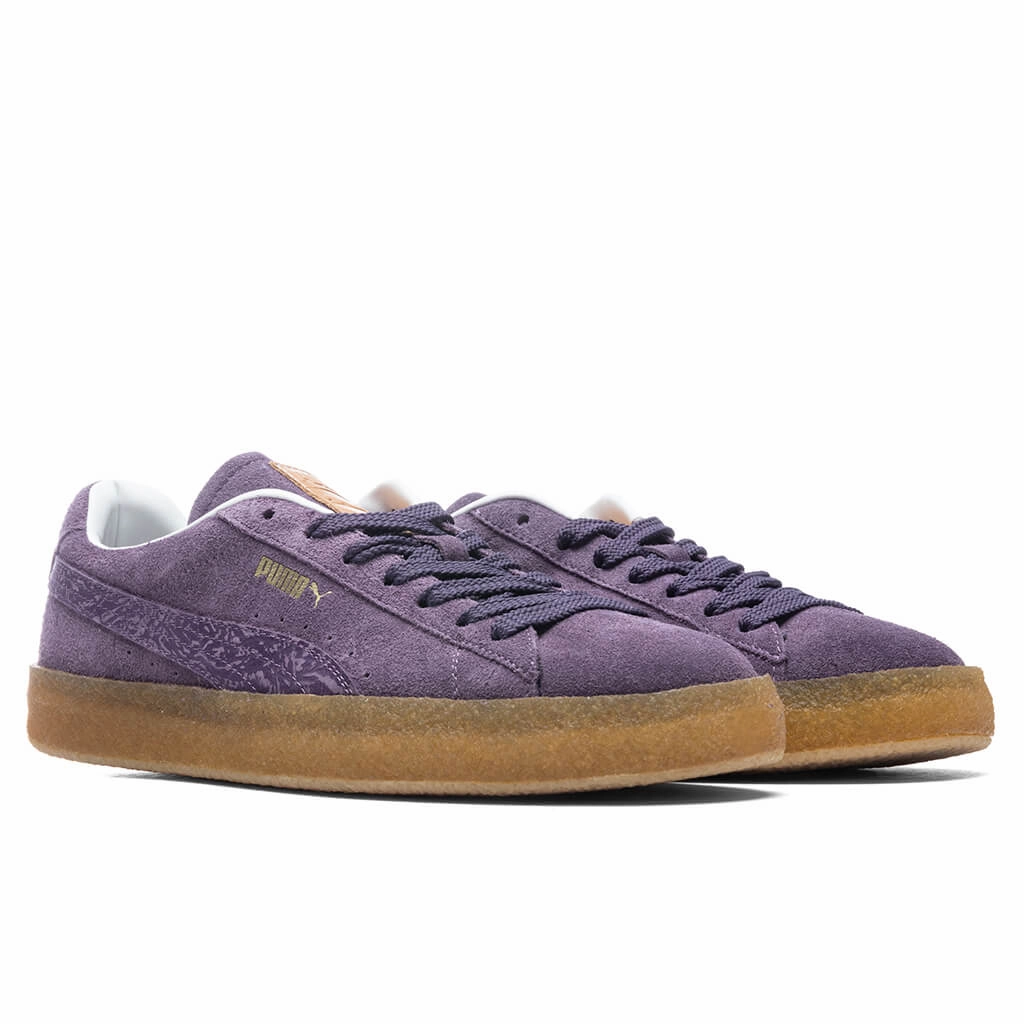 Suede Crepe - Purple Puma Suede Street Sneakers