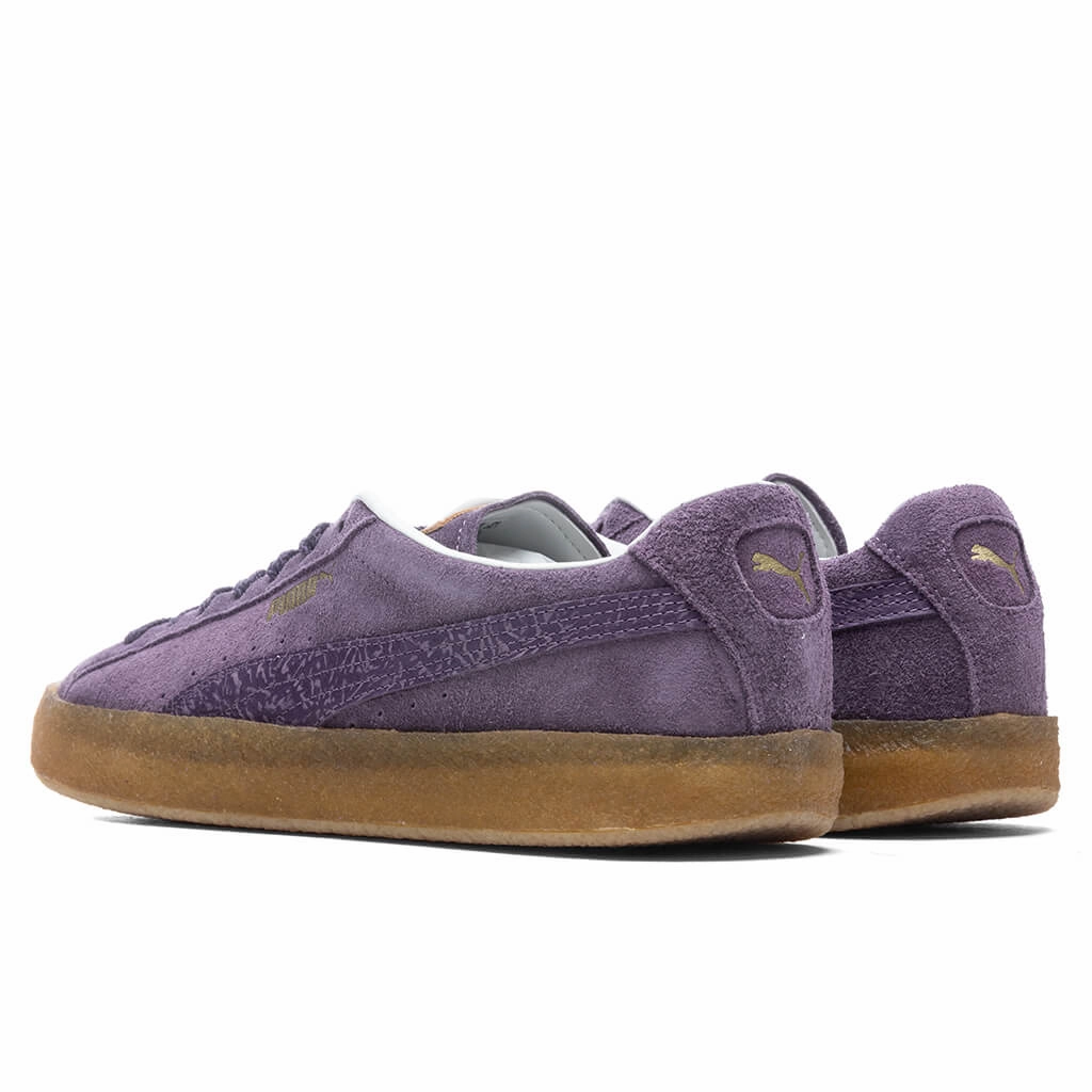 Suede Crepe - Purple Puma Suede Street Sneakers