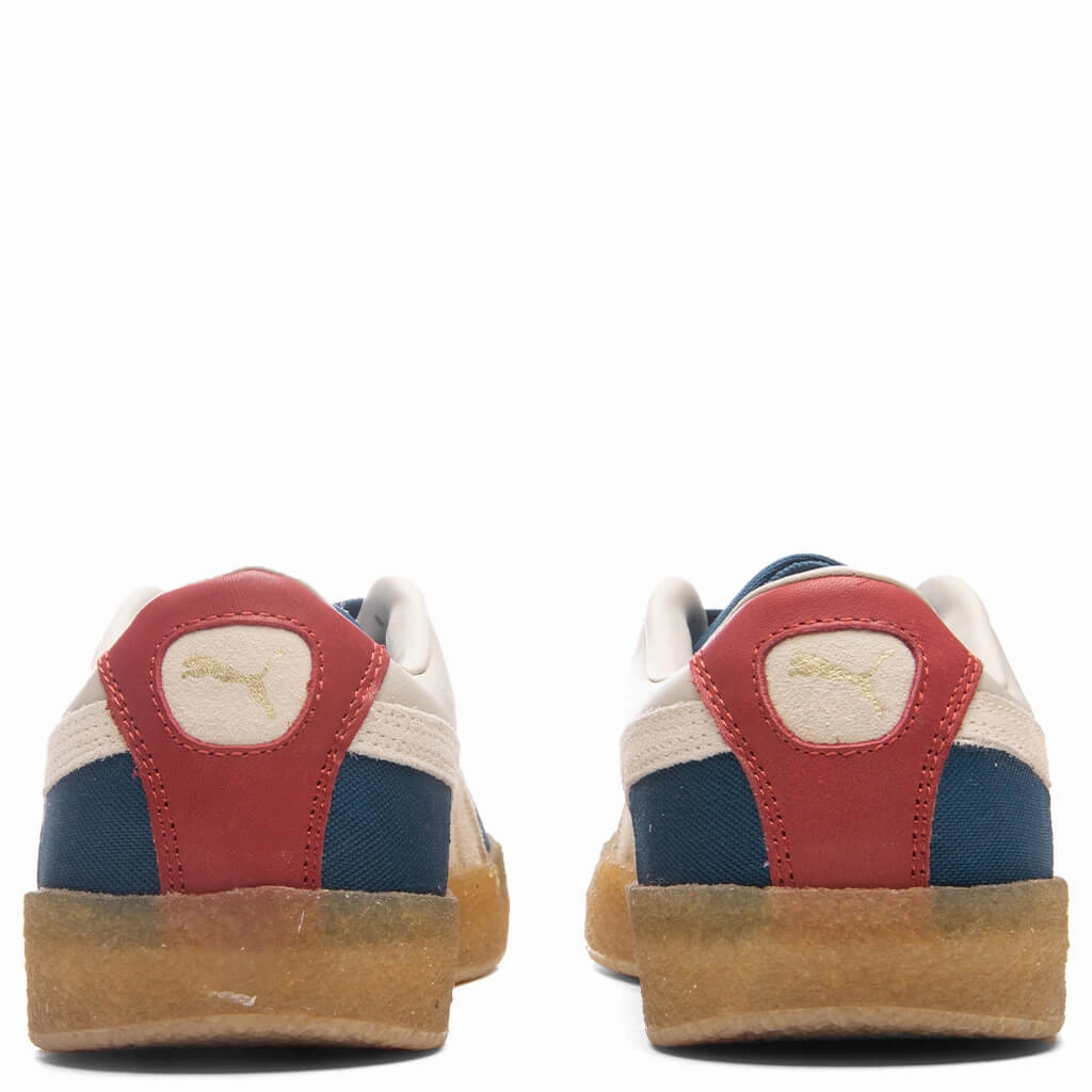 Suede Crepe Patch - Khaki Puma Stripe Logo Trainers