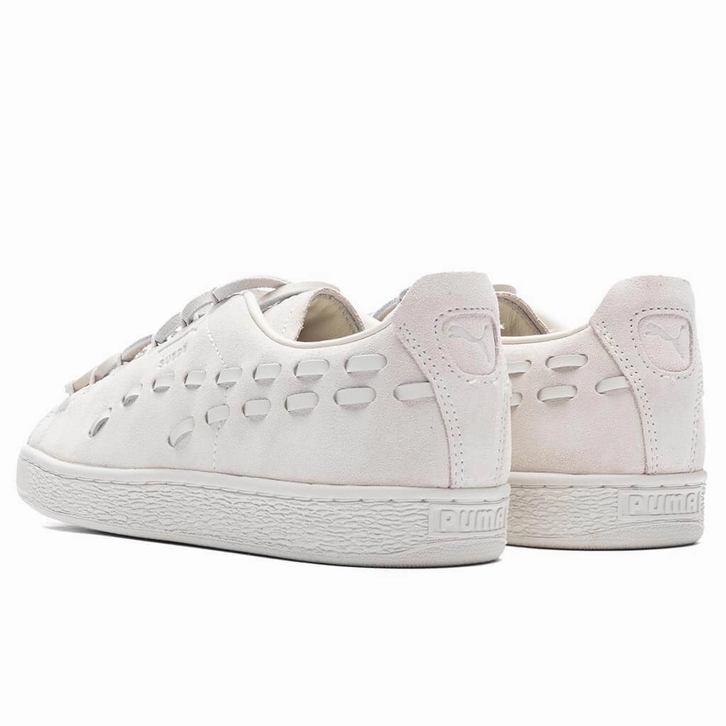 Suede Decon - White Puma Everyday Style Shoes