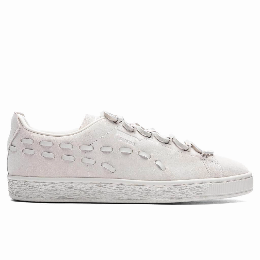 Suede Decon - White Puma sneakers for casual streetwear
