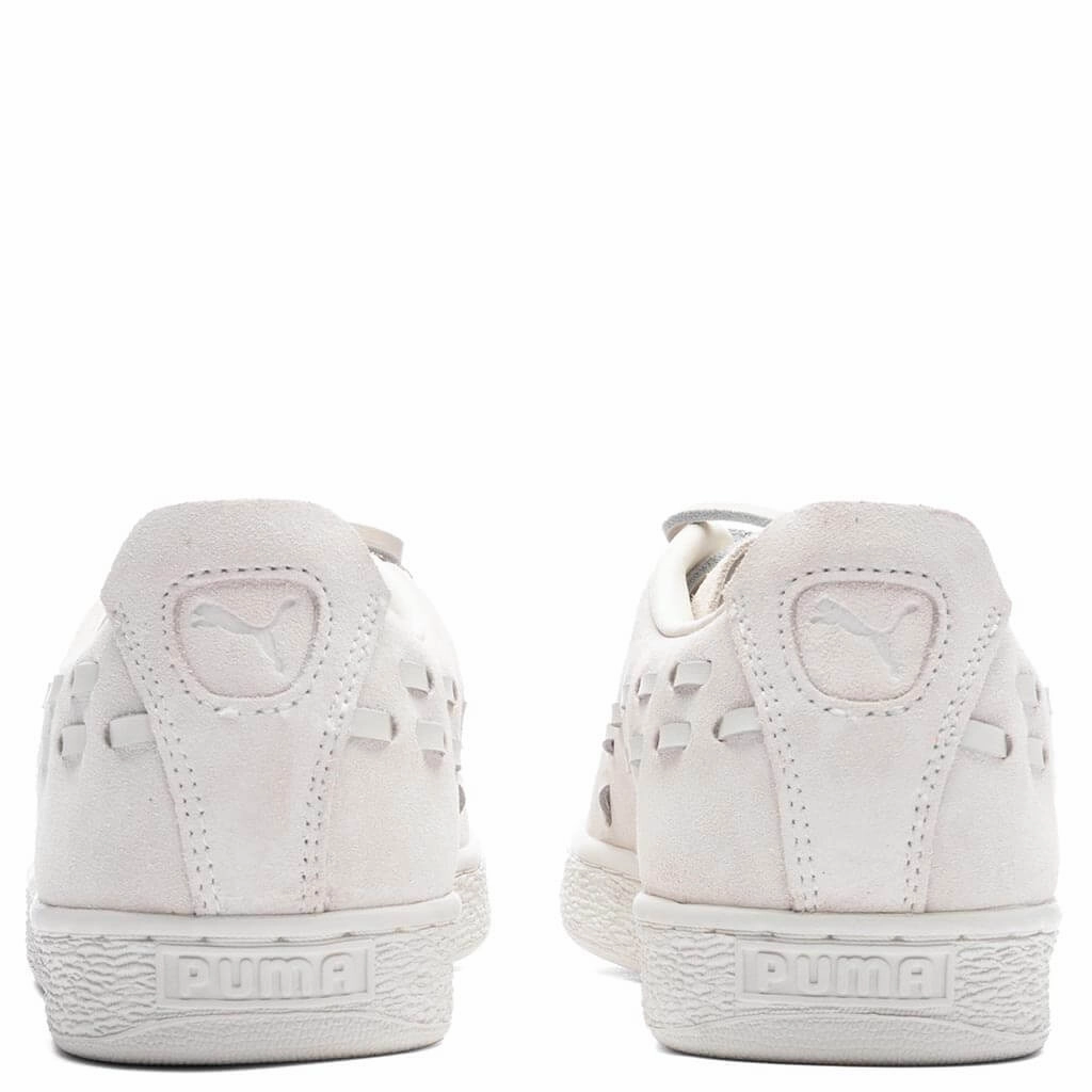 Suede Decon - White Puma Everyday Style Shoes
