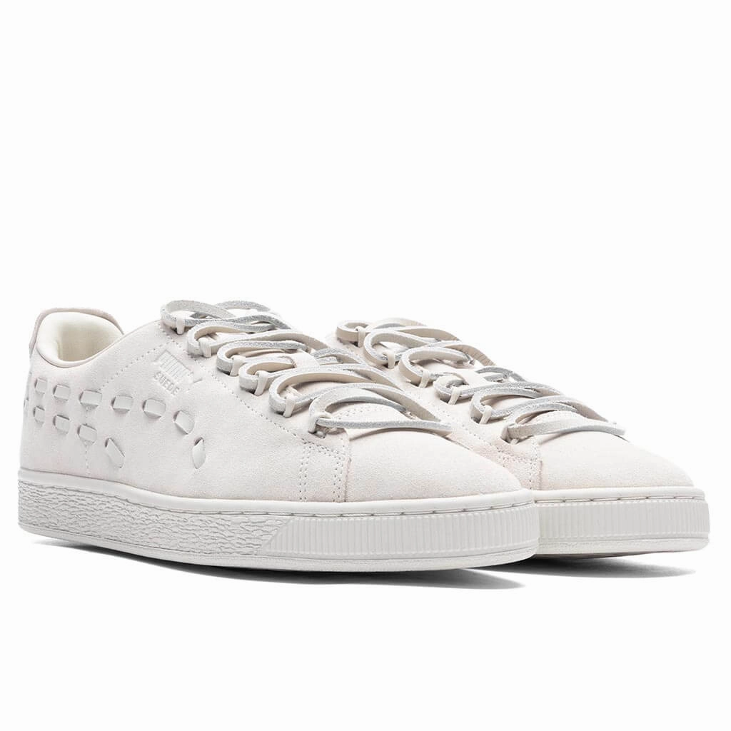 Suede Decon - White Puma Everyday Style Shoes