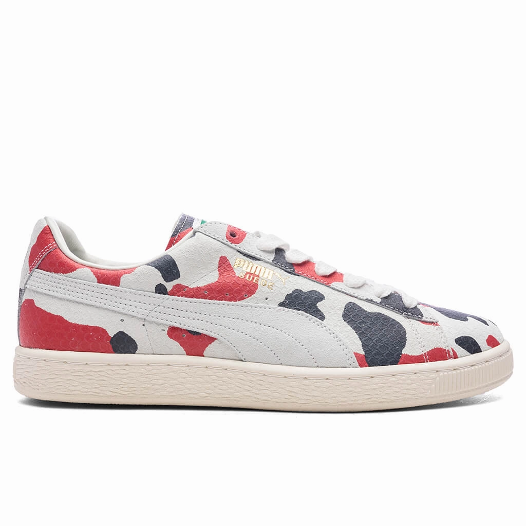 Suede MIJ Koi - White Puma sneakers for casual streetwear