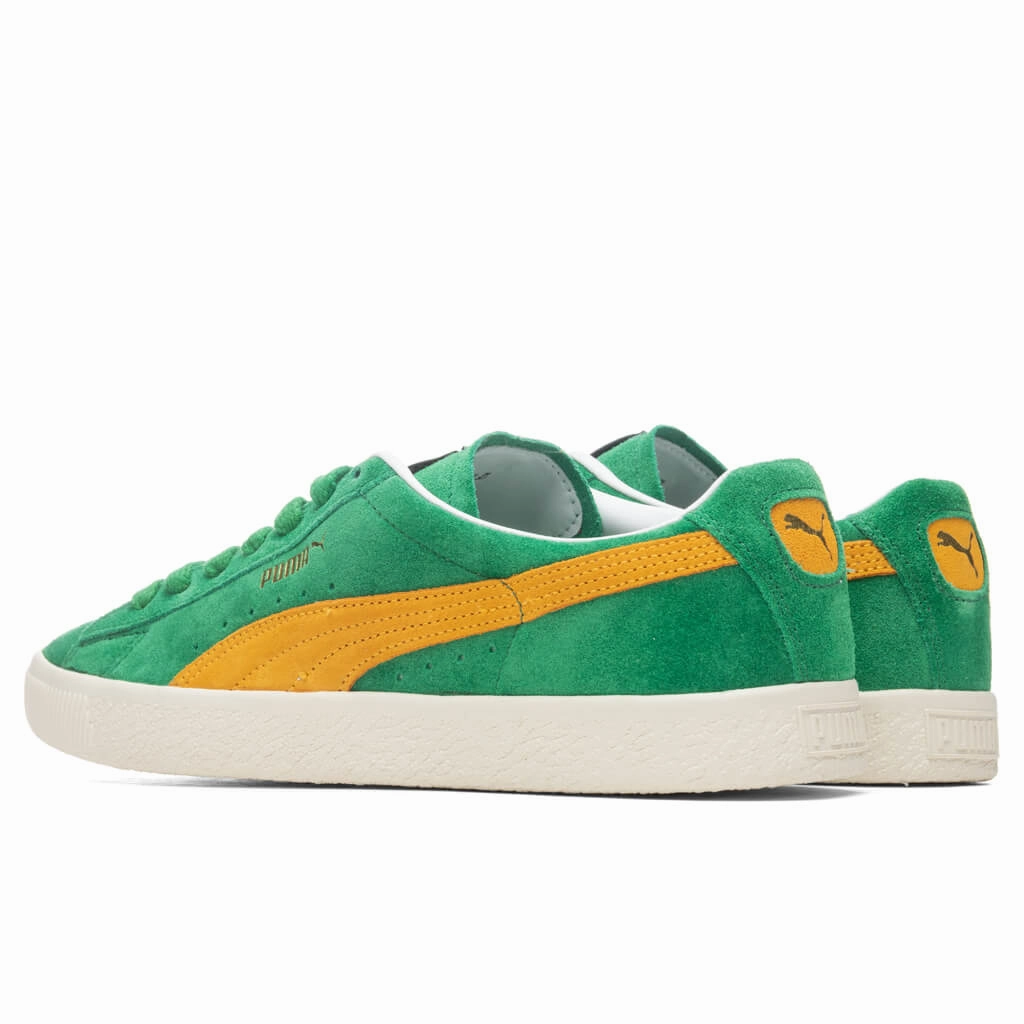 Suede VTG - Amazon Green/Saffron Puma Suede Street Sneakers