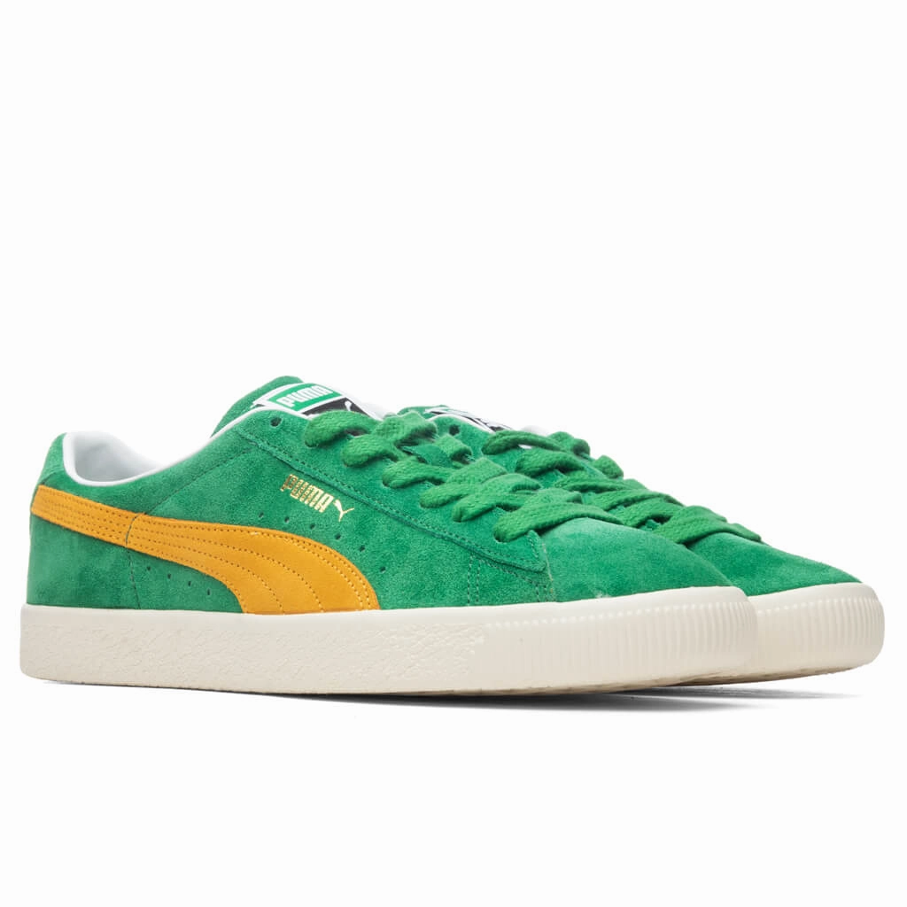 Suede VTG - Amazon Green/Saffron Puma Suede Street Sneakers