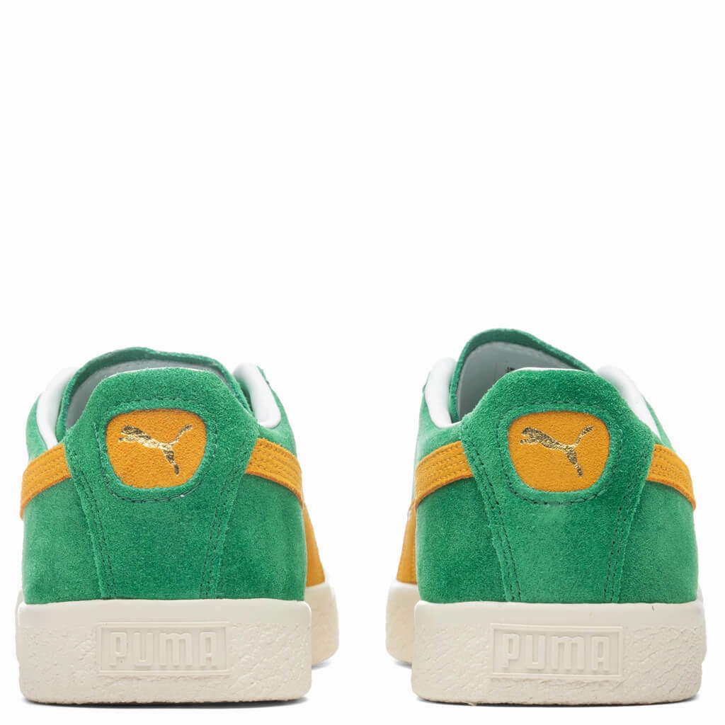Suede VTG - Amazon Green/Saffron Puma Suede Street Sneakers