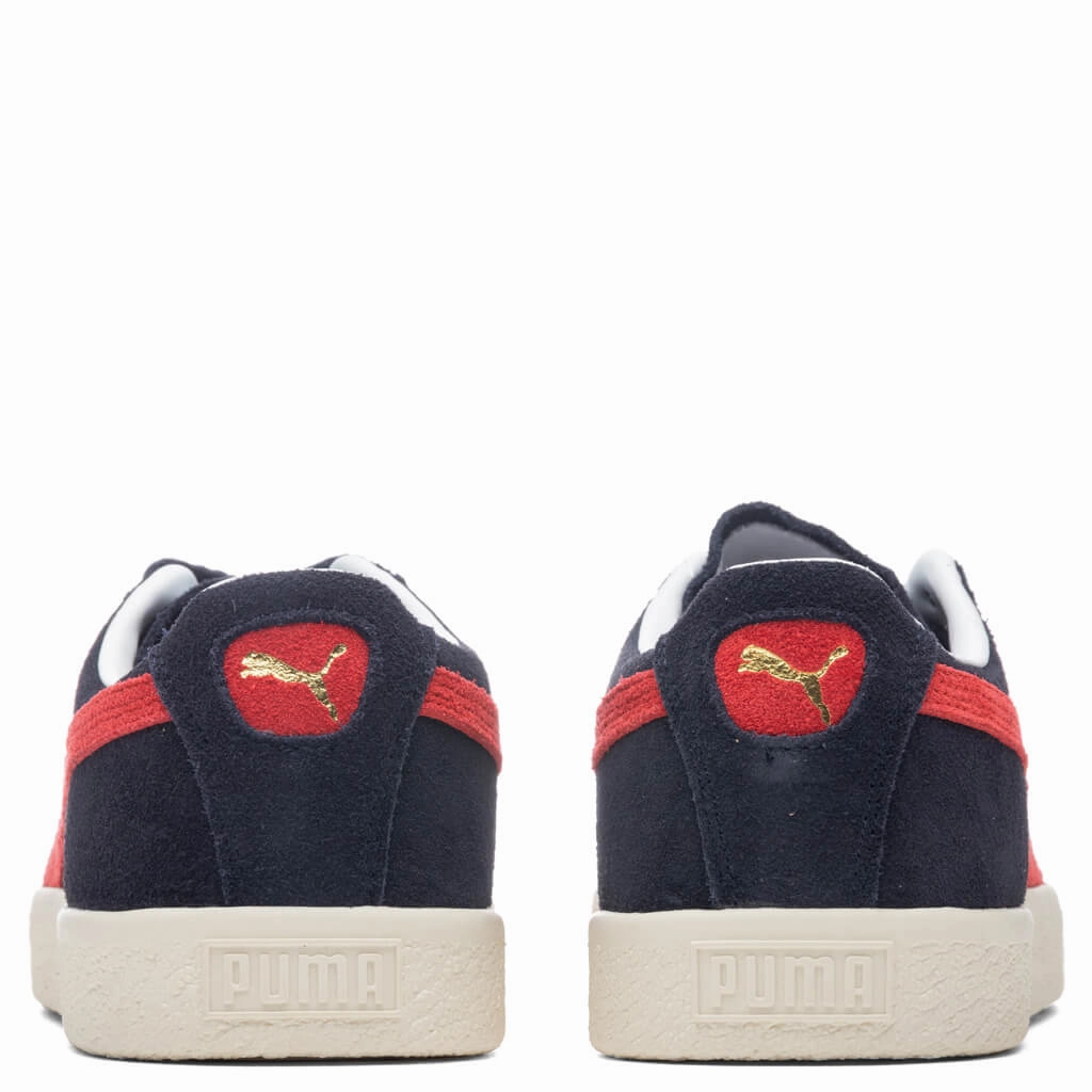 Suede VTG - Peacoat/Urban Red Puma Suede Street Sneakers