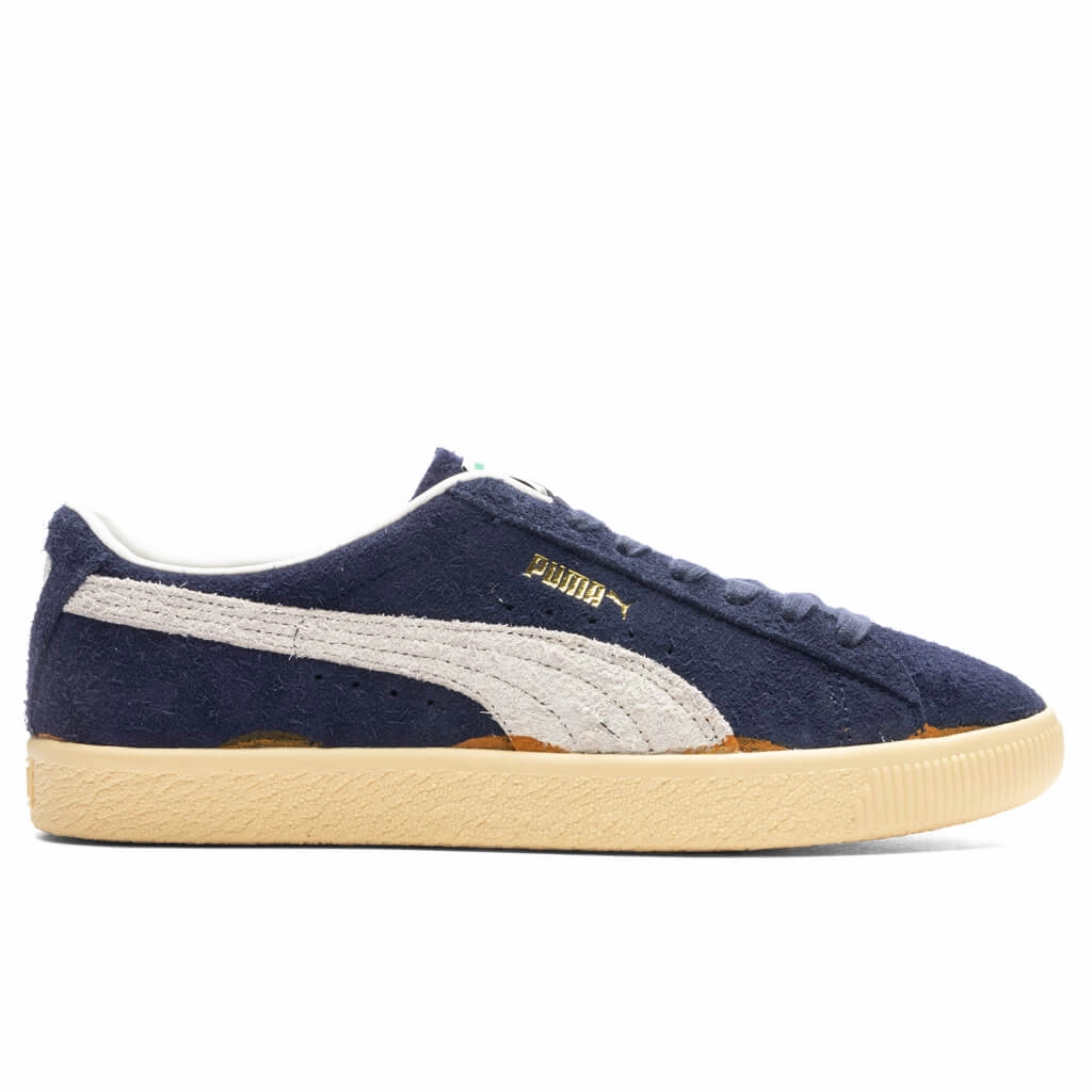 Suede VTG The Neverworn II - Navy/Light Straw Puma shoes with suede and modern shape