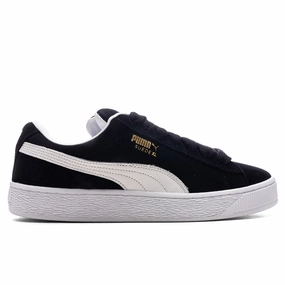 Suede XL - Black/White Puma sneakers for casual streetwear