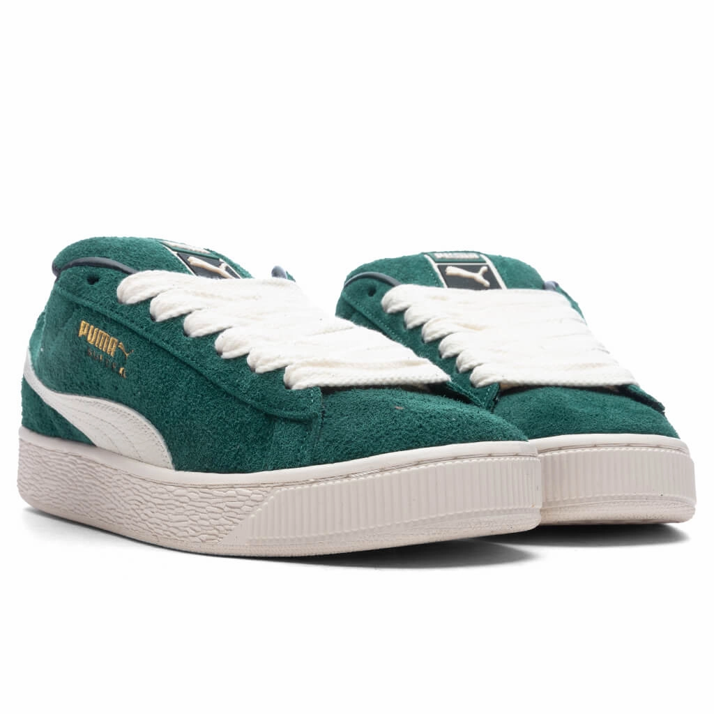 Suede XL Jackhammer - Green Puma Suede Street Sneakers