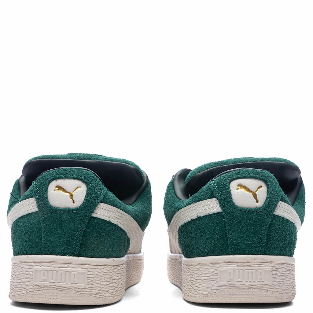 Suede XL Jackhammer - Green Puma Suede Street Sneakers