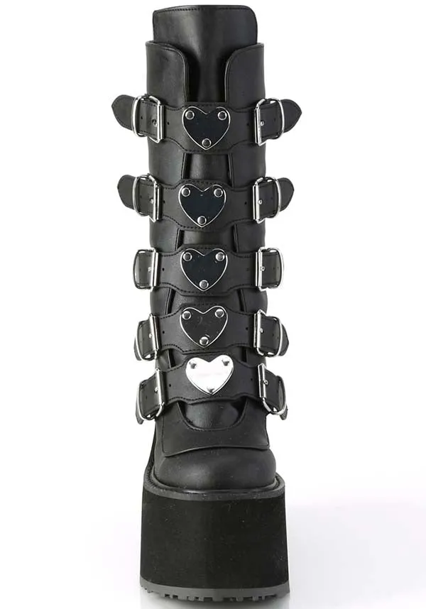 SWING-230 [Black] | PLATFORM BOOTS [IN STOCK]