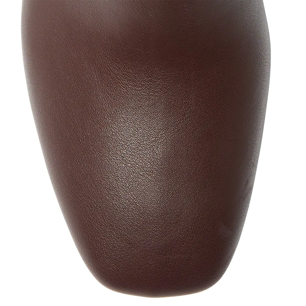 Tabby Boot in Wine Smooth