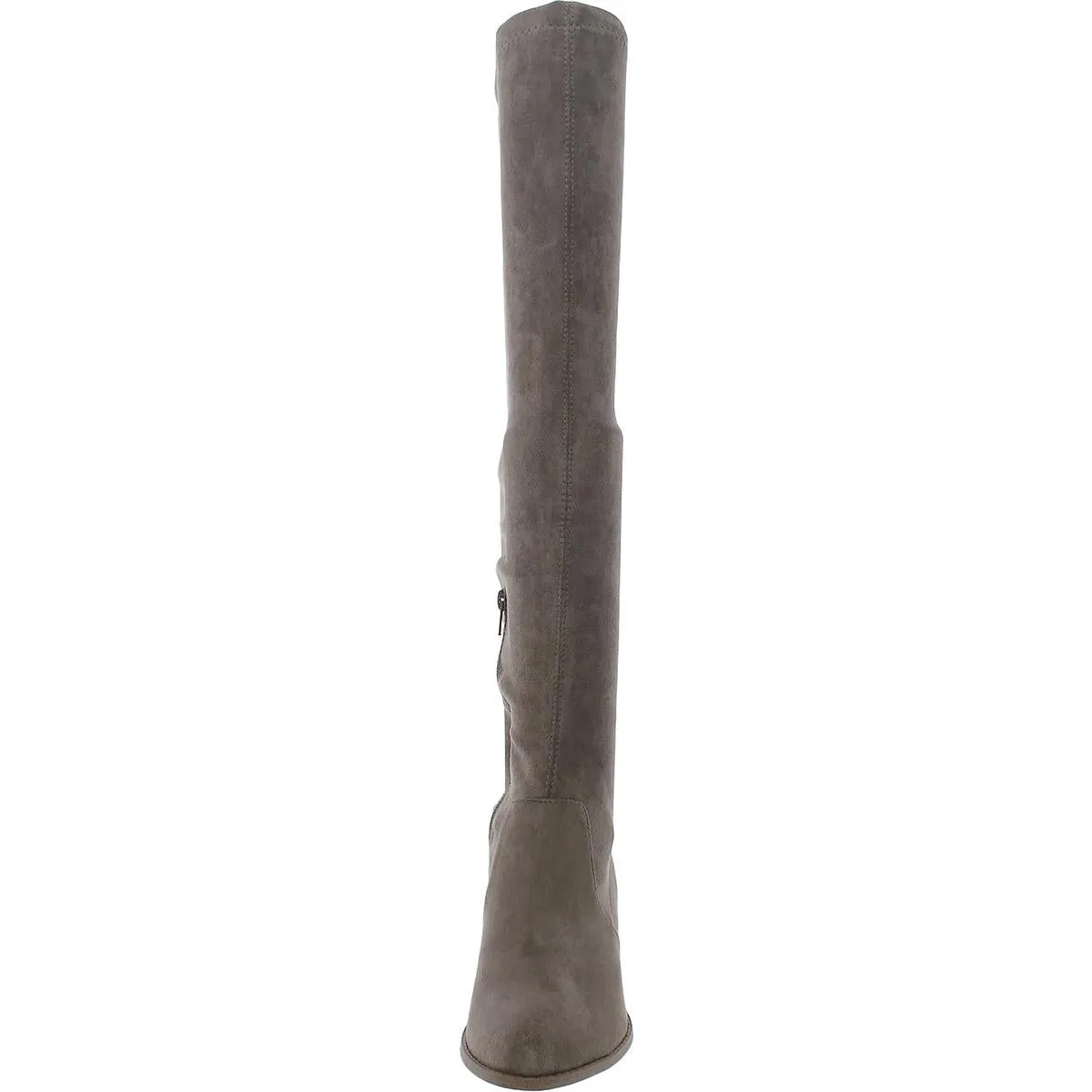 Tempt Womens Faux Suede Over-The-Knee Boots