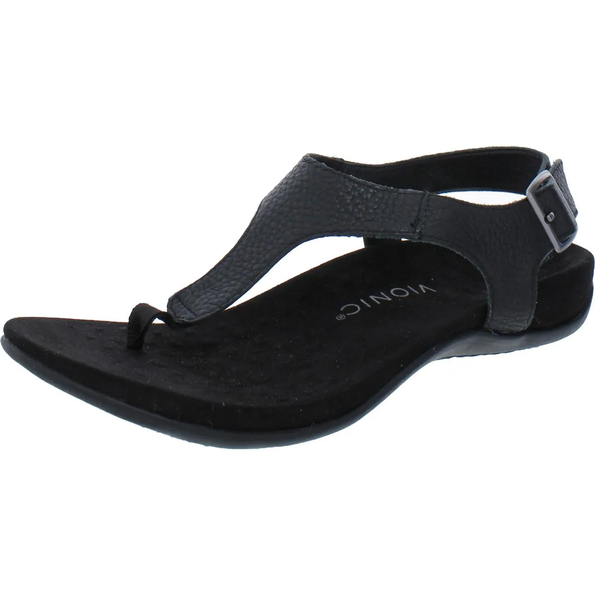 Terra Womens Leather Thong Slingback Sandals