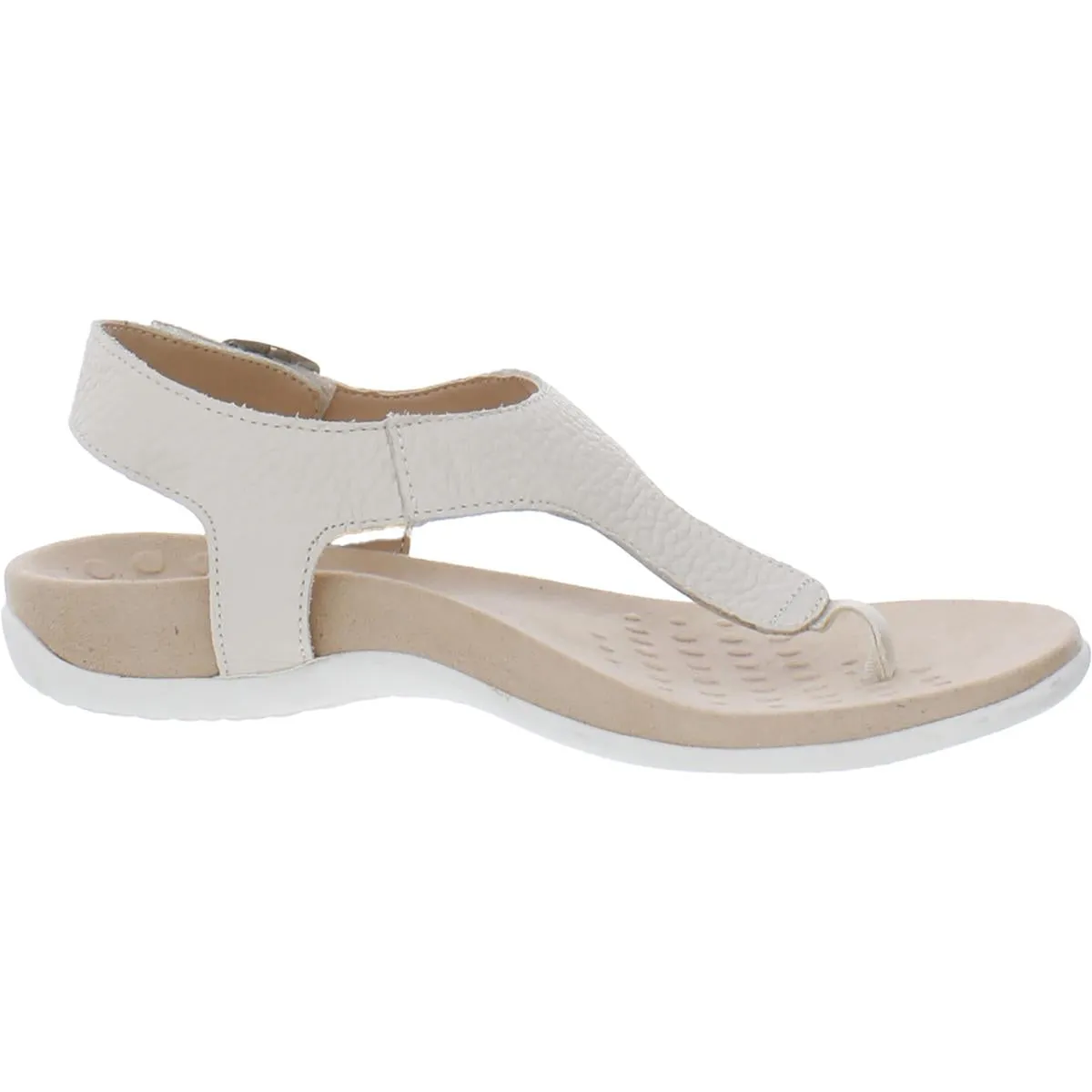 Terra Womens Leather Thong Slingback Sandals