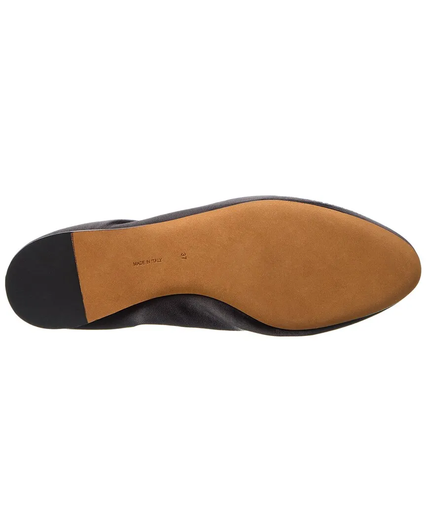The Row Awar Silk Ballet Flat