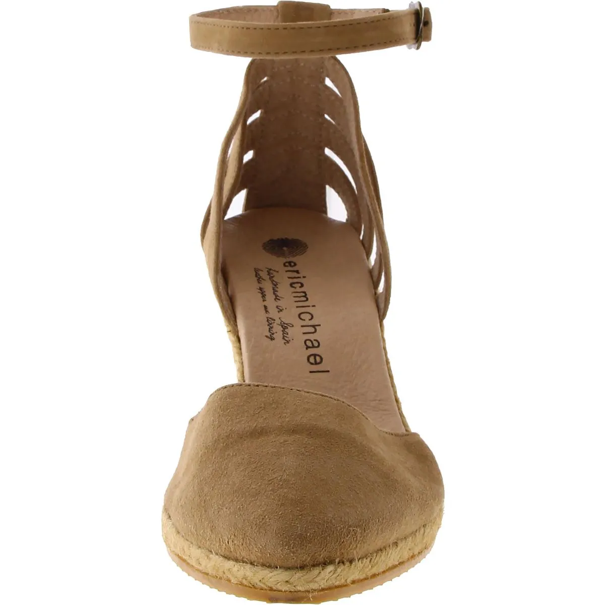 Thora Vera Womens Pointed Toe Ankle Strap Wedge Sandals