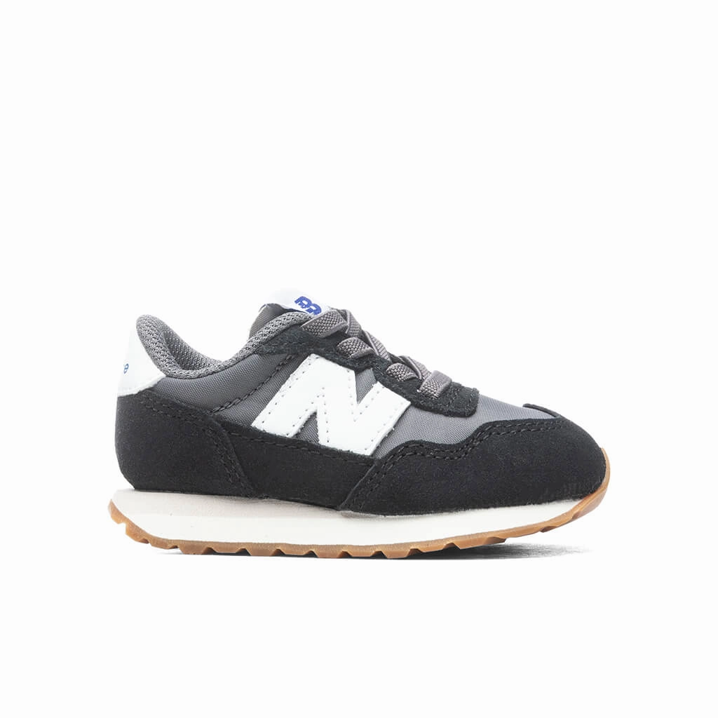 Toddler 237 Bungee - Black/Moonbeam New Balance shoes for walking and running