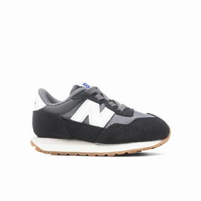 Toddler 237 Bungee - Black/Moonbeam New Balance shoes for walking and running