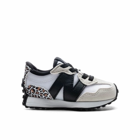Toddler 327 - Black/Moonbeam New Balance shoes for walking and running