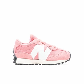 Toddler 327 - Natural Pink/White New Balance shoes for walking and running