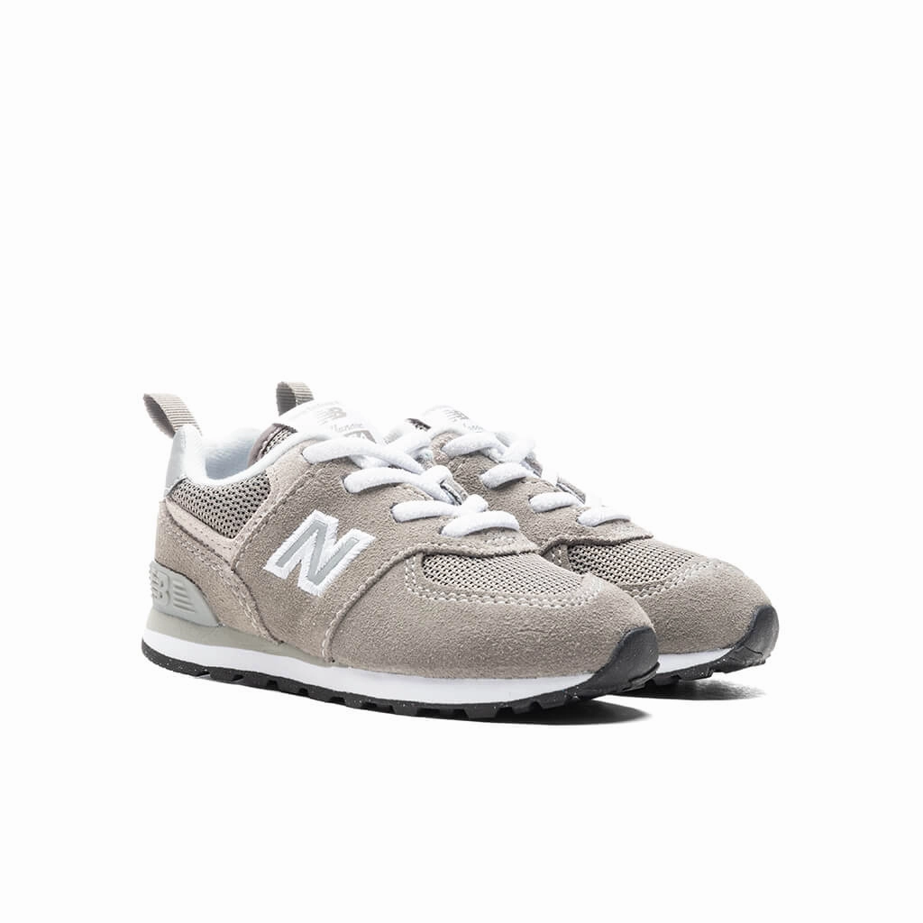 Toddler 574 Core Bungee - Grey/White New Balance Sport & Comfort Shoes