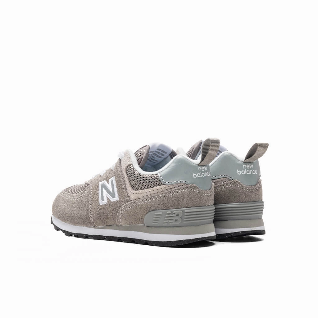 Toddler 574 Core Bungee - Grey/White New Balance Sport & Comfort Shoes