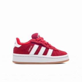 Toddlers Campus 00s Comfort Elastic Lace - Better Scarlet/Cloud White Classic Adidas sneakers with timeless style
