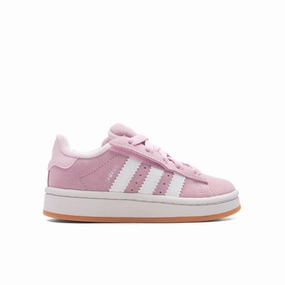 Toddlers Campus 00s Comfort Elastic Lace - Clear Pink/Cloud White/Gum Classic Adidas sneakers with timeless style
