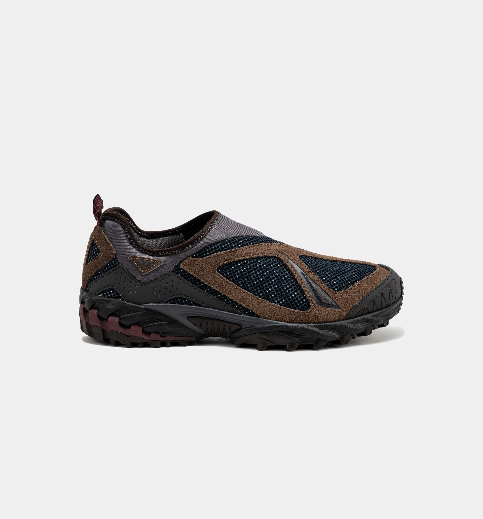 Tokyo Design Studio 610S  Mens Lifestyle Shoe - Brown/Dark Grey New Balance lifestyle sneakers with retro style