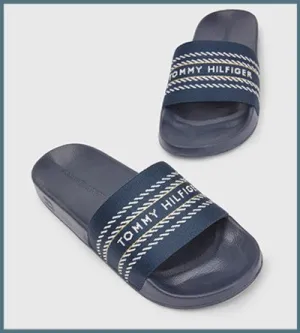 TOMMY HILFIGER WEBBING SLIDE