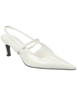 TOTEME Logo Patent Slingback Pump