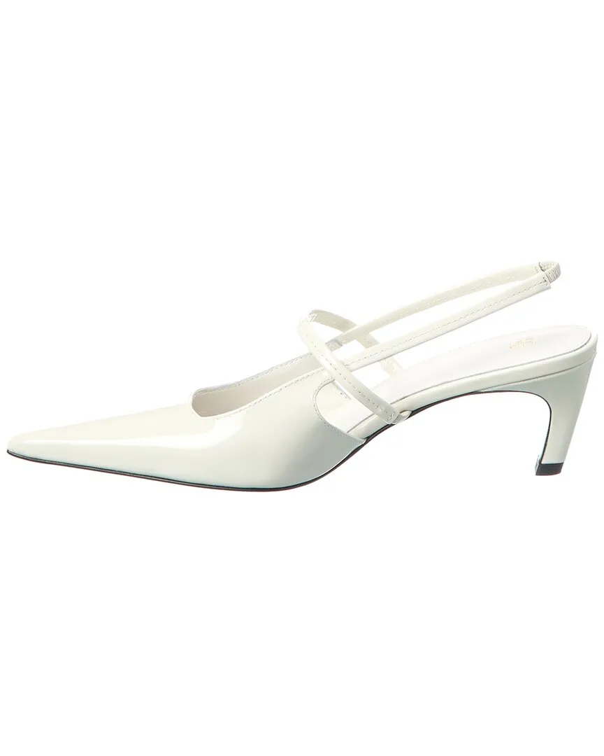 TOTEME Logo Patent Slingback Pump